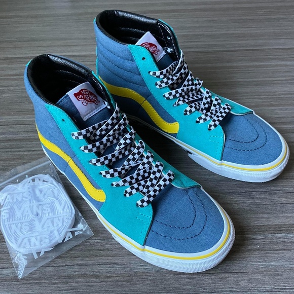 Vans Sk8-Hi Custom SKATE Shoes Size 6.5 Women's - Picture 2 of 8